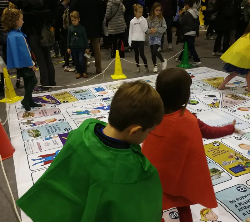 Manos Unidas en la Jornada Solidaria 2019 del colegio El Valle de Sanchinarro
