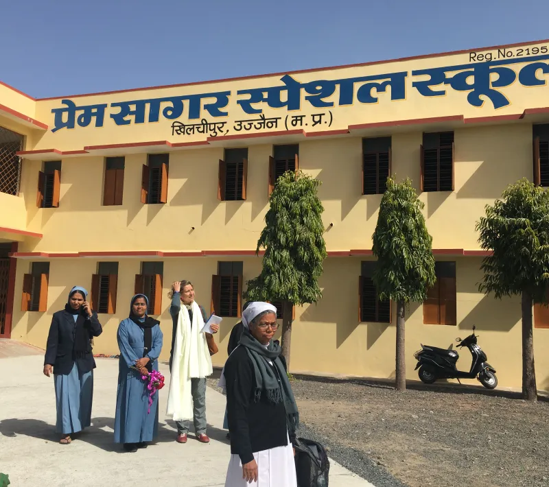 Al Colegio Prem Sagar Special acuden para recibir educación con la que integrarse en sus familias y en sus comunidades.