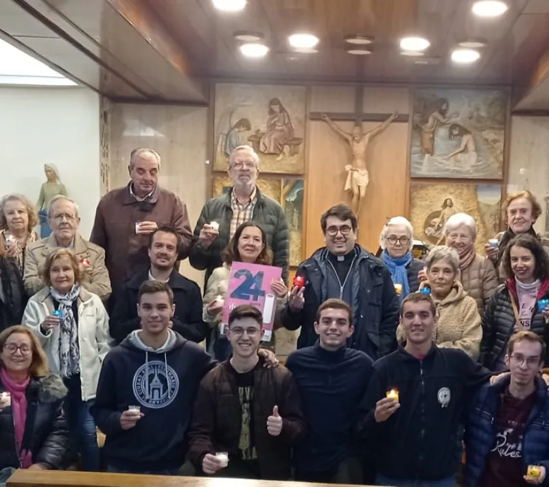 comunidad parroquial s.pablo junto con seminario mayor diocesano.ciudad real