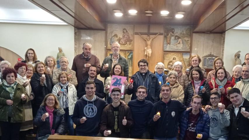 comunidad parroquial s.pablo junto con seminario mayor diocesano.ciudad real