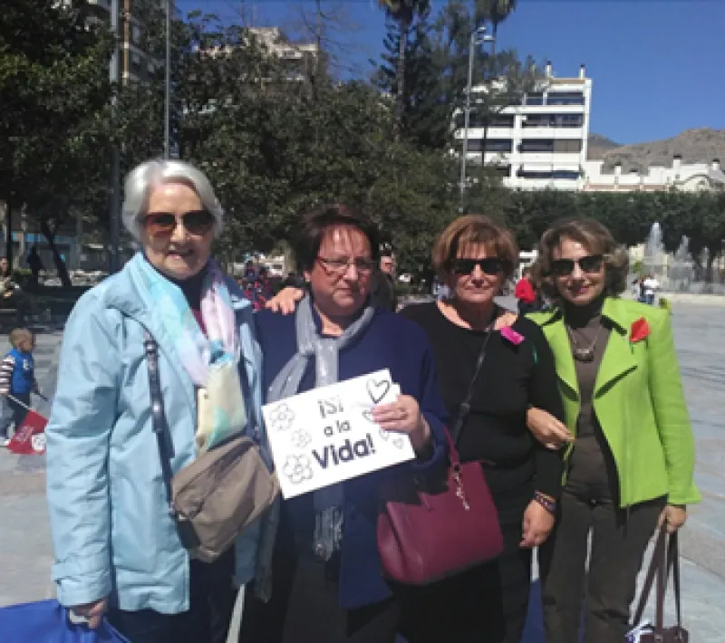 concentracion defensa de la vida orihuela 2