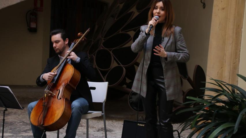 Concierto del Duo Voicello a beneficio de Manos Unidas