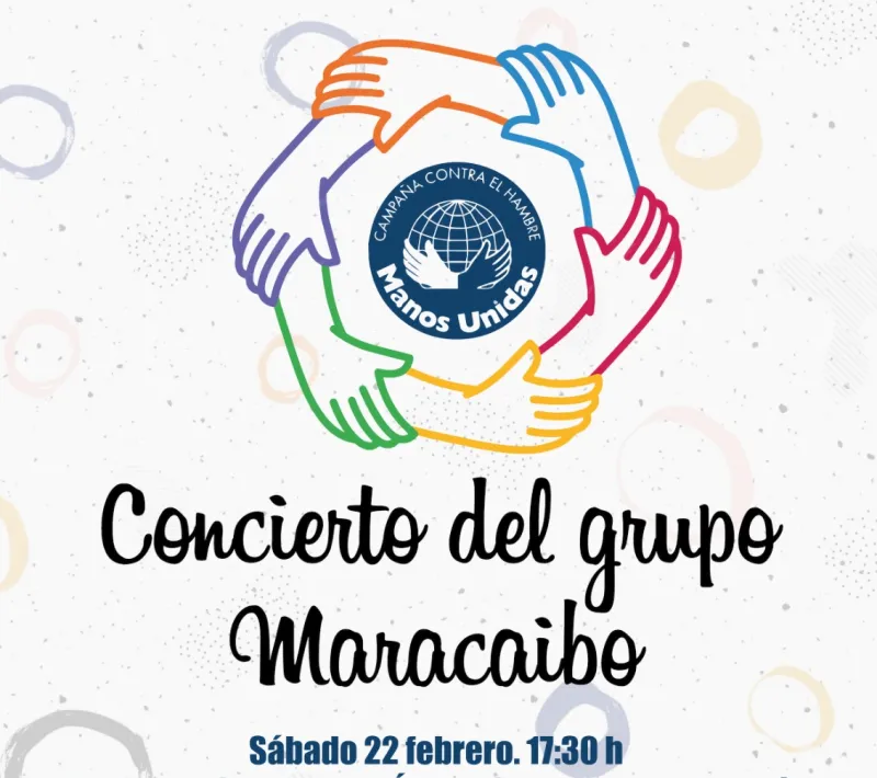 Concierto del grupo Maracaibo a beneficio de Manos Unidas