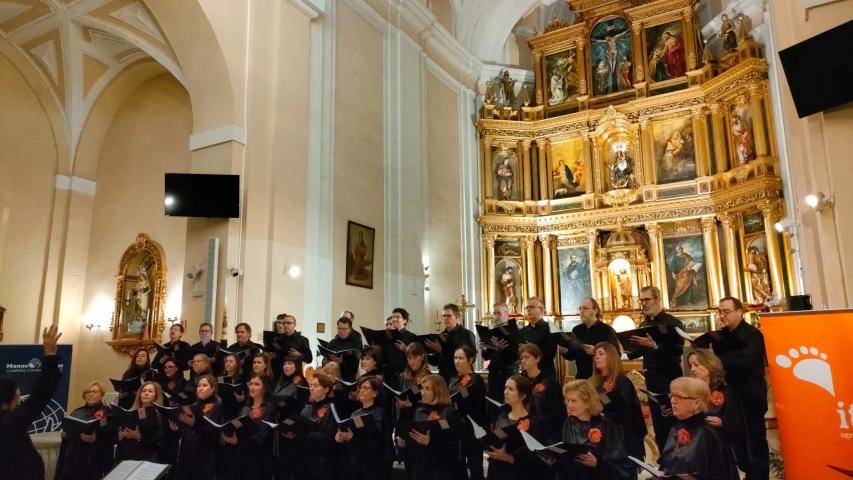 Coral ITER en el Concierto de Navidad 2023 de Manos Unidas Madrid