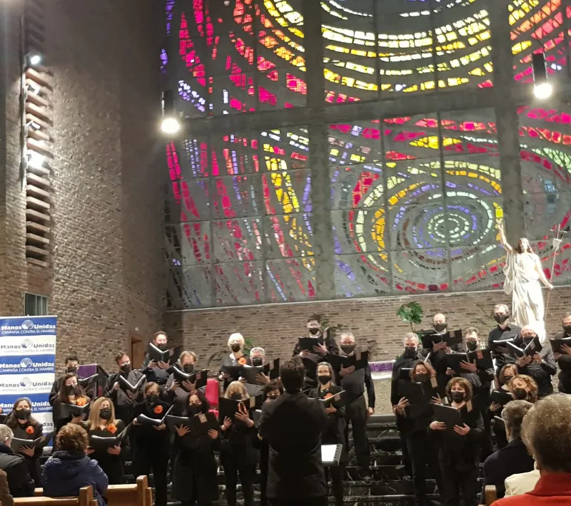 Concierto de la coral ITER en la Iglesia del Espíritu Santo a beneficio de Manos Unidas