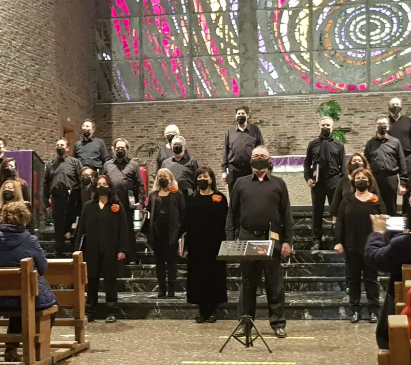 Concierto de la coral ITER en la Iglesia del Espíritu Santo a beneficio de Manos Unidas