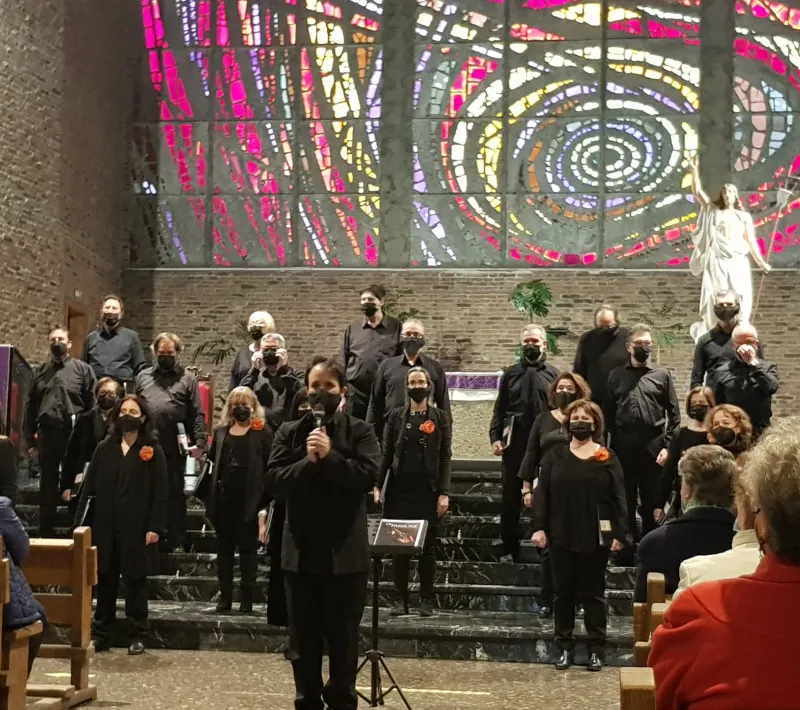 Concierto de la coral ITER en la Iglesia del Espíritu Santo a beneficio de Manos Unidas