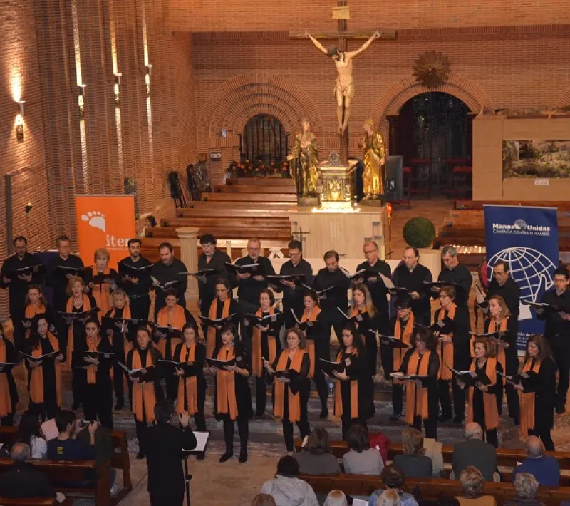 Coral ITER en Concierto de Navidad 2019 de Manos Unidas Madrid