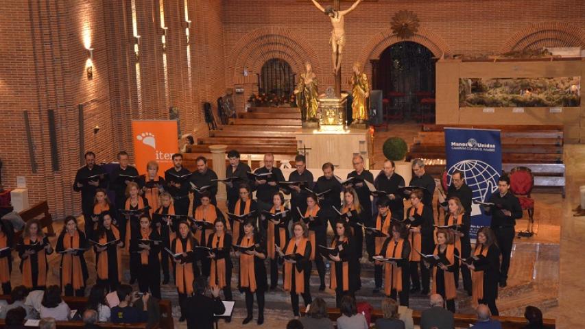 Coral ITER en Concierto de Navidad 2019 de Manos Unidas Madrid