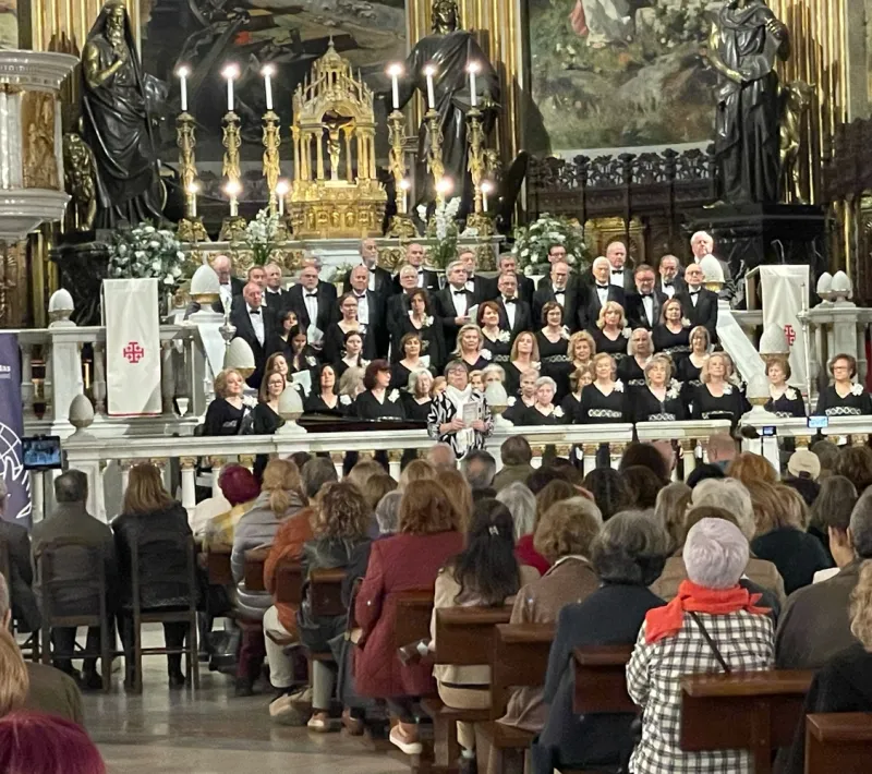Concierto "Petite Messe Solennelle" por el coro de San Jerónimo el Real a beneficio de Manos Unidas