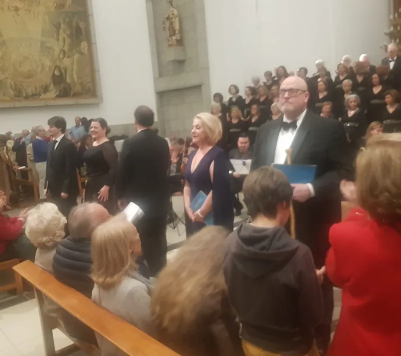 Concierto del coro de San Jerónimo el Real en la Iglesia de Santa Teresa y San José a beneficio de Manos Unidas