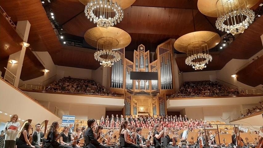 VII concierto Voces Unidas de la orquesta y coros de la JMJ a favor de Manos Unidas