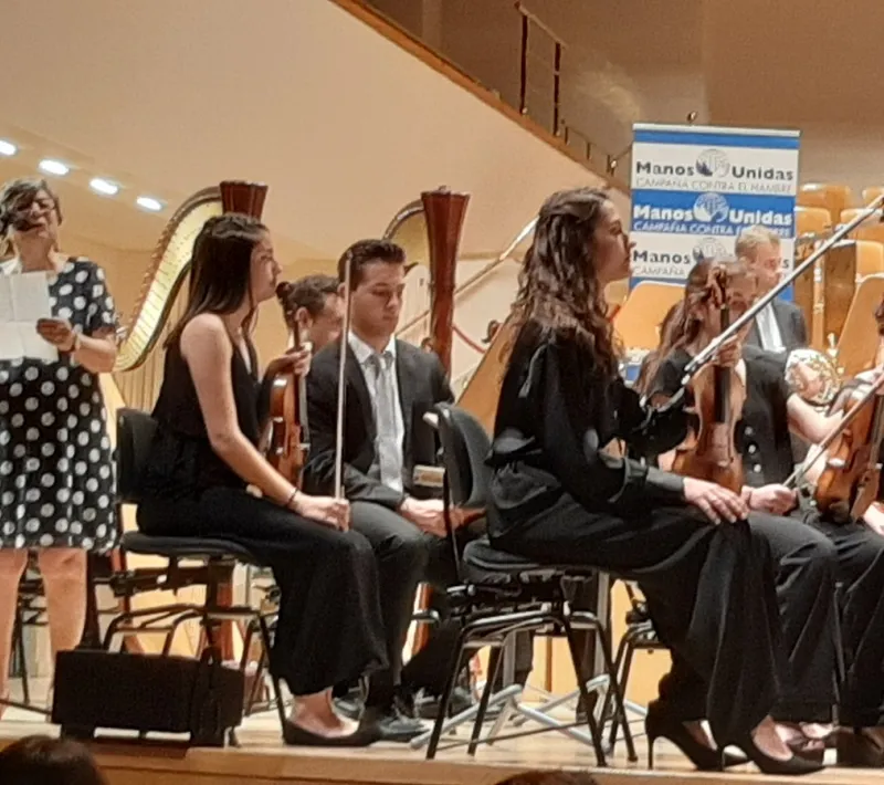 VII concierto Voces Unidas de la orquesta y coros de la JMJ a favor de Manos Unidas