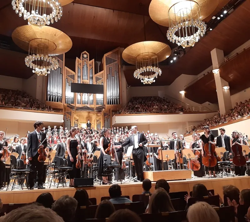 VII concierto Voces Unidas de la orquesta y coros de la JMJ a favor de Manos Unidas