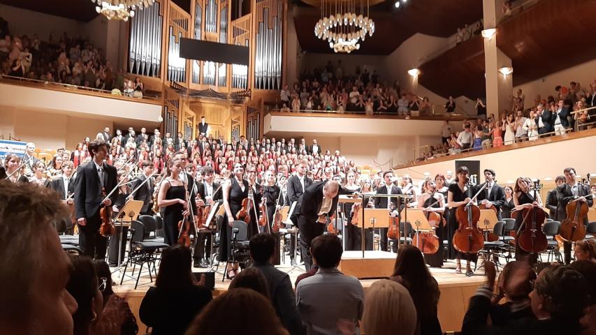 VII concierto Voces Unidas de la orquesta y coros de la JMJ a favor de Manos Unidas