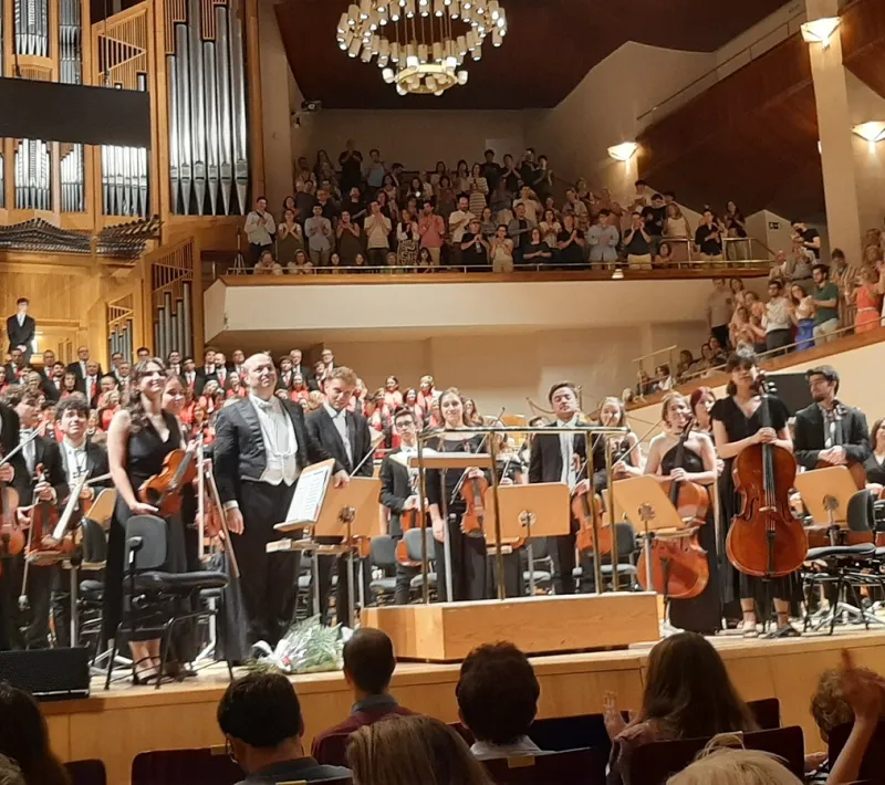 VII concierto Voces Unidas de la orquesta y coros de la JMJ a favor de Manos Unidas