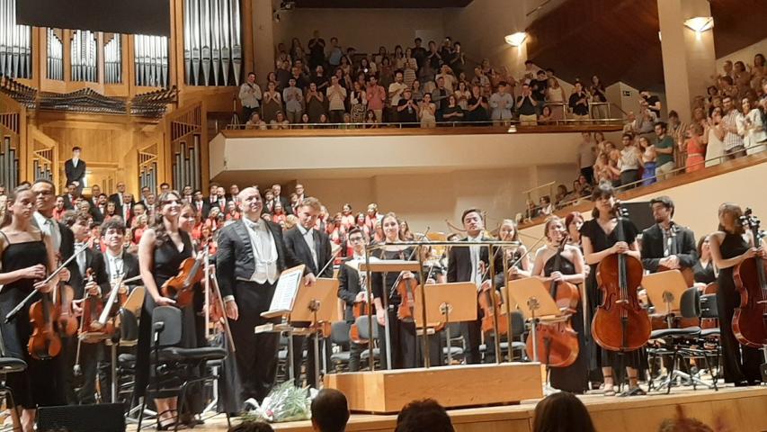 VII concierto Voces Unidas de la orquesta y coros de la JMJ a favor de Manos Unidas