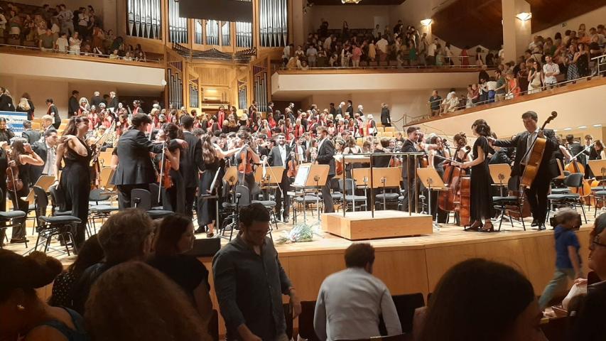 VII concierto Voces Unidas de la orquesta y coros de la JMJ a favor de Manos Unidas