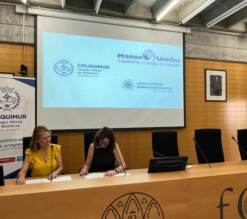 Convenio de Colaboración entre COLQUIMUR y Manos Unidas