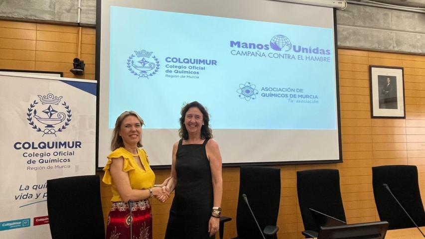 Convenio de Colaboración entre COLQUIMUR y Manos Unidas
