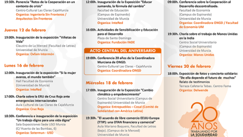 coordinadora ong manos unidas murcia