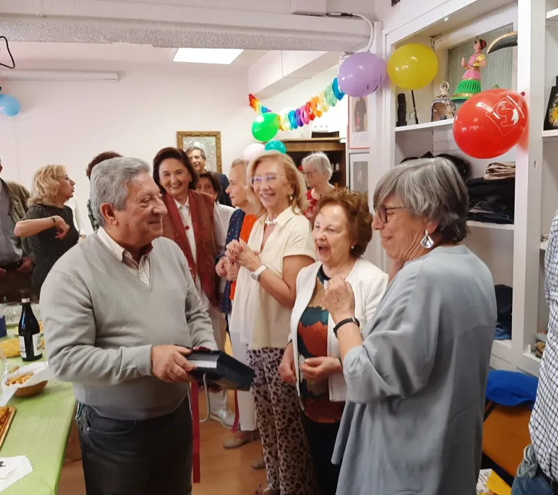 Despedida de Pilar tras 6 años de delegada de Manos Unidas Madrid