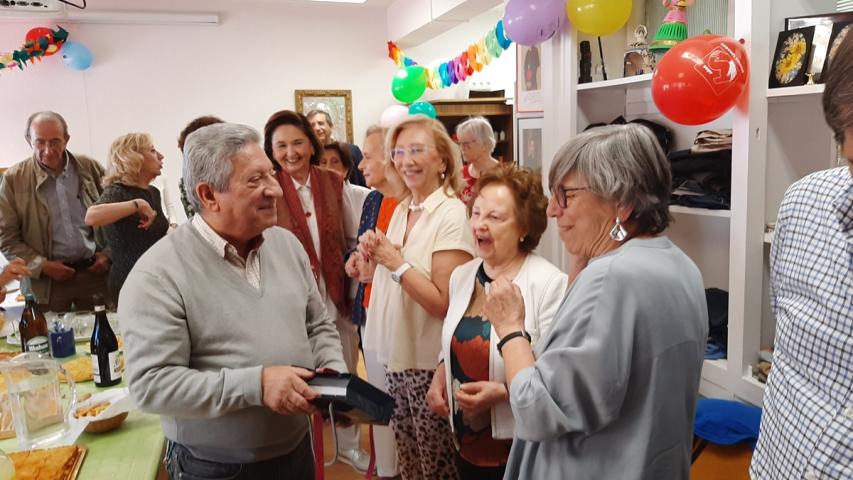 Despedida de Pilar tras 6 años de delegada de Manos Unidas Madrid