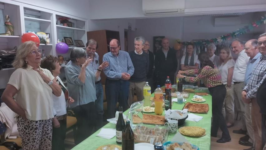 Despedida de Pilar tras 6 años de delegada de Manos Unidas Madrid