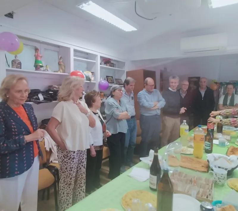 Despedida de Pilar tras 6 años de delegada de Manos Unidas Madrid