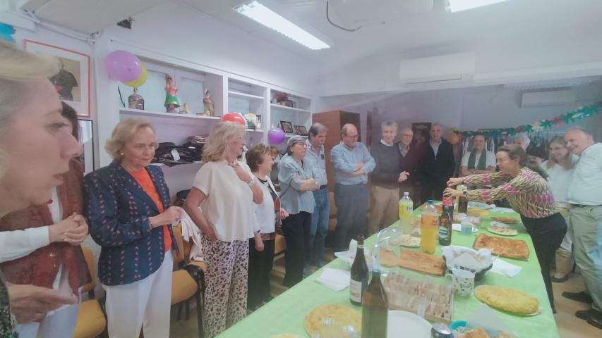 Despedida de Pilar tras 6 años de delegada de Manos Unidas Madrid