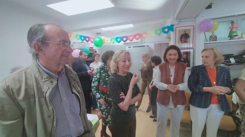 Despedida de Pilar tras 6 años de delegada de Manos Unidas Madrid
