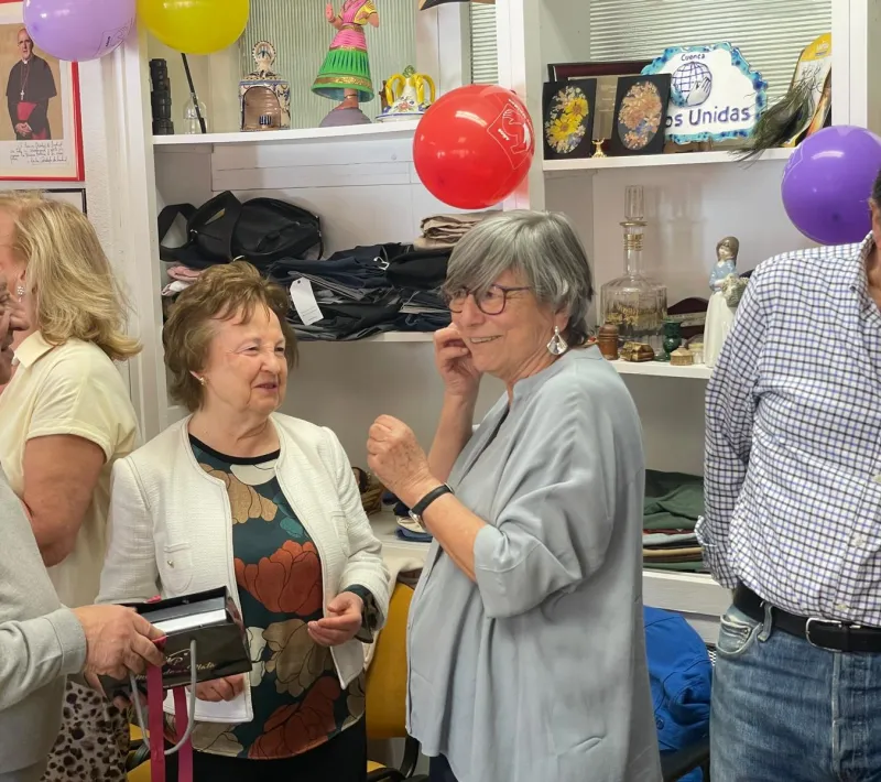 Despedida de Pilar tras 6 años de delegada de Manos Unidas Madrid