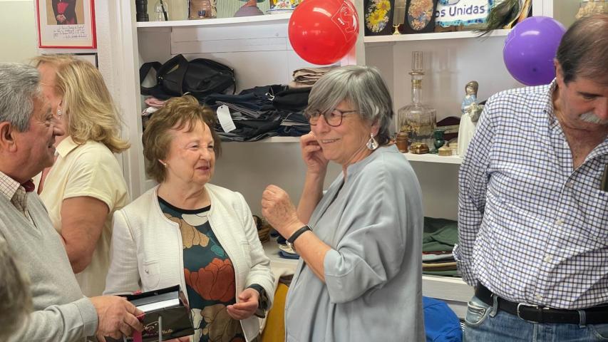Despedida de Pilar tras 6 años de delegada de Manos Unidas Madrid