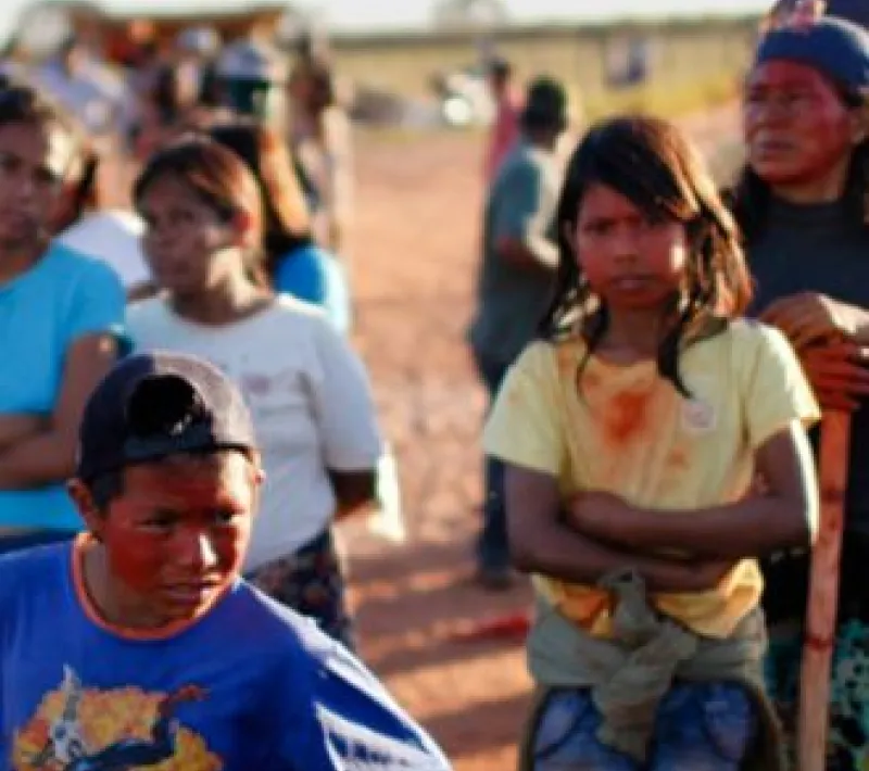 La lucha en defensa del territorio de los indígenas guaraní-kaiowá