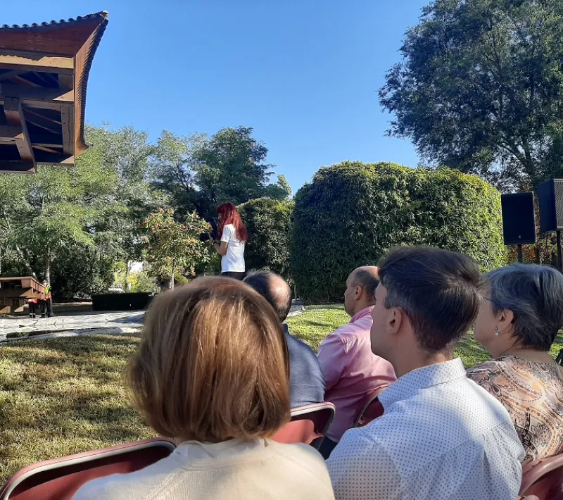 Manos Unidas Madrid en el Dia Internacional de la Paz 2022 en Alcobendas