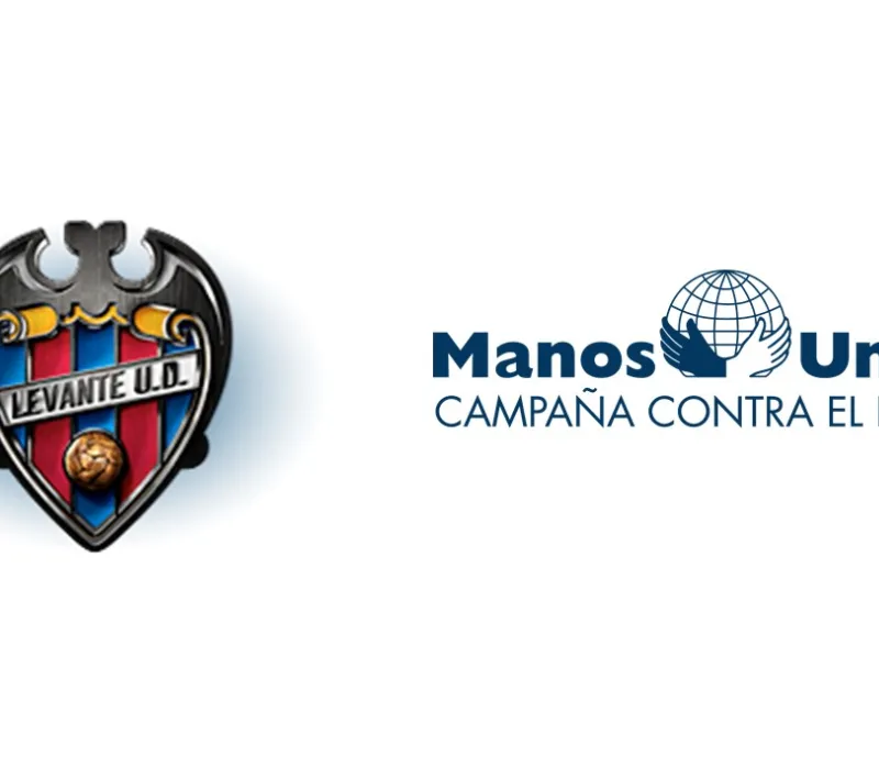 Levante UD ha mostrado la campaña de Manos Unidas en su campo de forma altruista.