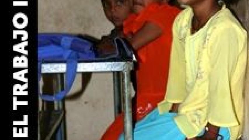 Cartel del Día Mundial contra el trabajo Infantil