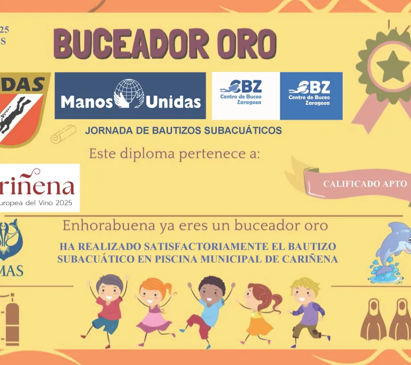 Consigue tu "Diploma Oro" como participante de esta actividad