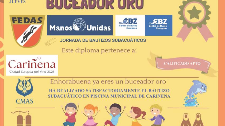 Consigue tu "Diploma Oro" como participante de esta actividad