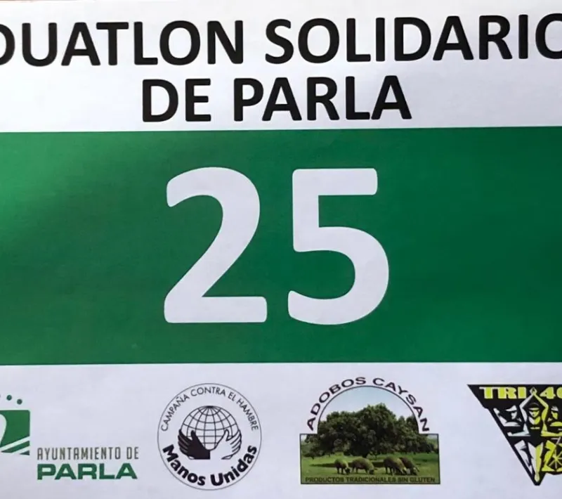dorsal duatlon solidario