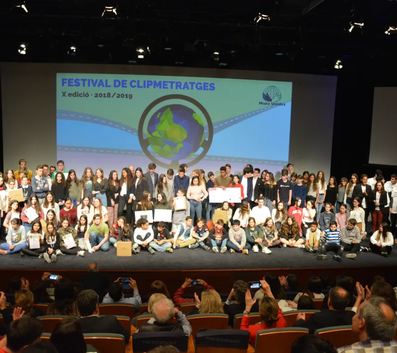 Participantes y ganadores del Concurso de Clipmetrajes autonómico