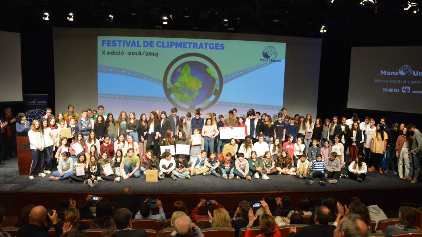 Participantes y ganadores del Concurso de Clipmetrajes autonómico