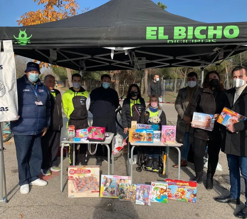 duatlon solidario parla jugetes