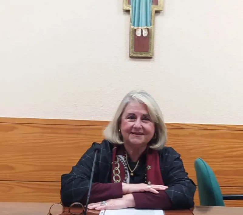 Ana Ruiz Ruiz, que acaba de ser reelegida delegada de Manos Unidas en Valencia.