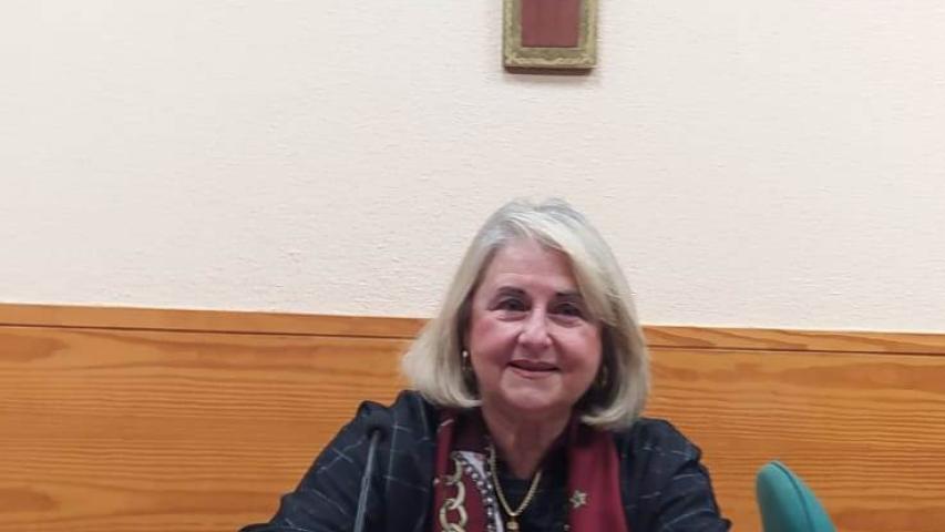 Ana Ruiz Ruiz, que acaba de ser reelegida delegada de Manos Unidas en Valencia.