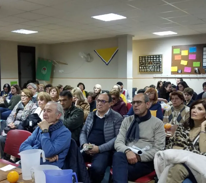 Cena del Hambre en  Manos Unidas Valencia, delegación de Pego.