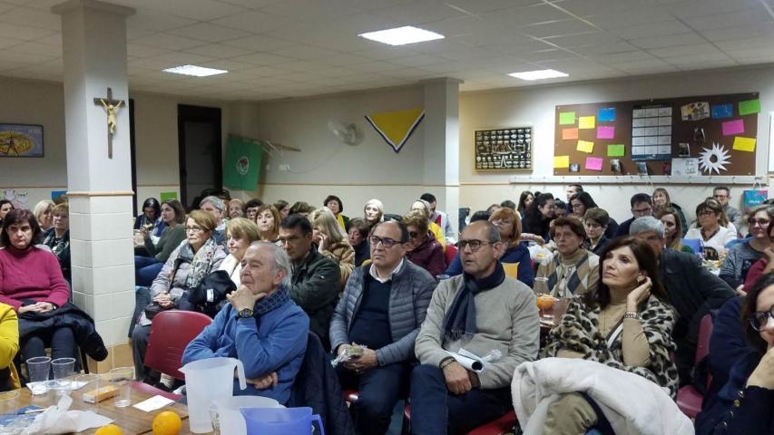 Cena del Hambre en  Manos Unidas Valencia, delegación de Pego.