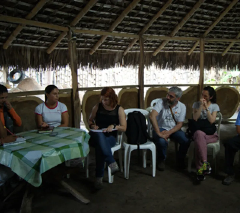 La Cooperación Española y El País visitan el trabajo de Manos Unidas en Ecuador