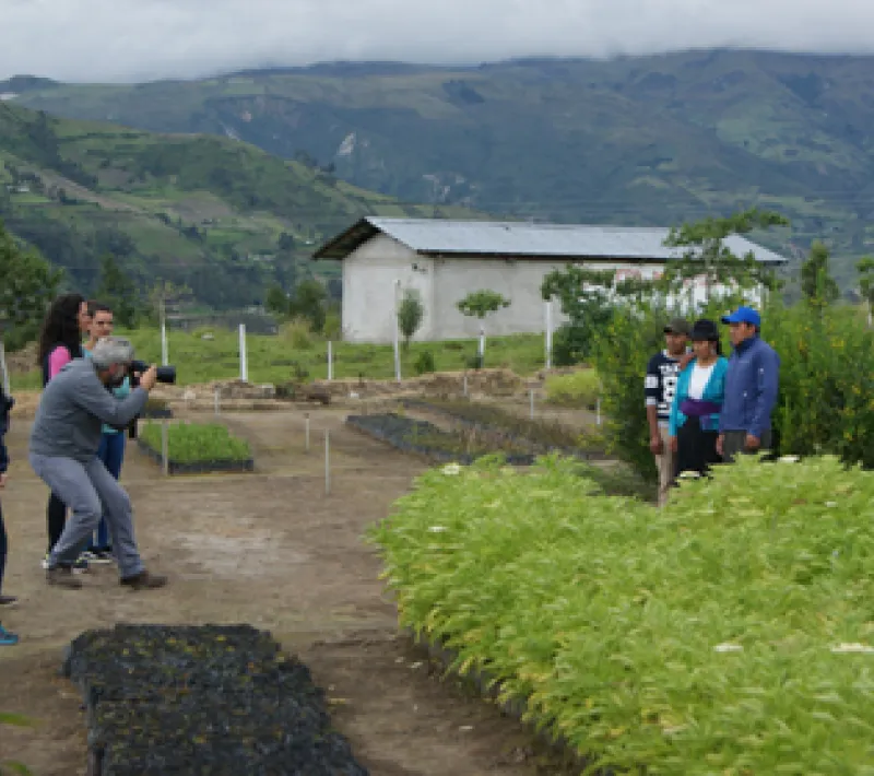 La Cooperación Española y El País visitan el trabajo de Manos Unidas en Ecuador