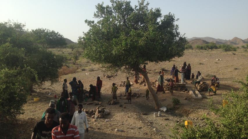El acceso a agua potable ha mejorado la vida en 5 aldeas en Afar, Etiopía - Foto Manos Unidas